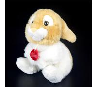 MZICXV 8" Realistic Lop Rabbit Plush Toy, Cute Stuffed Bunny Plushie, Soft Animal Plush(20cm Yellow)