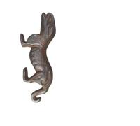 MZICXV Cast Iron Tiger Head Figurine, Style Paperweight, Rustic Tiger Amulet, Decorative Folk Art Collectible for Home & Office