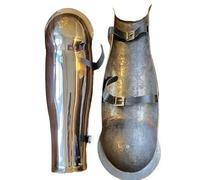 MZICXV Classical Roman Lorica Segmentata Armour Set & Gallic Helmet - Wearable Legionary Replica for Reenactment & Display(C)