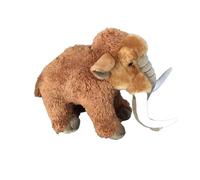 MZICXV Realistic 30cm Woolly Mammoth Plush Toy, Stuffed Animal, Ice Age Gift(Mammonteus primigenius)