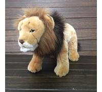 MZICXV Realistic 40cm Lion Plush Toy, Stuffed Animal, King of the Jungle(Panthera leo)