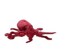 MZICXV Realistic Octopus Plush Toy - Super Soft Red/Maroon Stuffed Animal - Cuddly Ocotopus Doll - Fun Sea Life Educational Gift for Kids(Stretch out45cm)