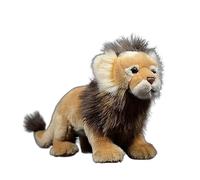MZICXV Realistic Standing Lion Plush Toy, Super Soft Brown Stuffed Animal Doll