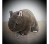 MZICXV Realistic Wombat Plush Toy, Sitting Wombat Stuffed Animal, Soft Australian Animal Plush(Phascolomidae)(15CM)