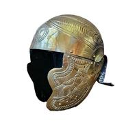 MZICXV Roman Auxiliary Cavalry | Embossed Brass Hair Sculpture | Ancient Germanic Rider Replica | Wearable Historical