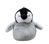 MZICXV Simulated Antarctic Penguin Plush Toy Emperor Penguin Child Plush Doll Soft And Cute 's Early Education Gift Home Decoration(Gray)
