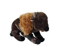 MZICXV Simulated North American Bison Plush Doll Animal Yak Plush Toy Calf Doll Soft And Cute 's Companion Gift Home Decoration