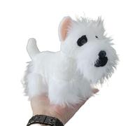 MZICXV Simulated Schnauzer Plush Doll Canine Animal Aberdeen Terrier Scottish Terrier Puppy Plush Toy Soft And Cute 's Companion Gift Home Decoration