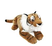 MZICXV Simulation Animal Plush Yellow Tiger Toy Big Tiger Doll 's Doll Soft And Cute Rag Doll Gift
