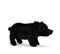 MZICXV Simulation Black Domestic Pig Plush Toy Cute Color Pig Doll Doll Gift