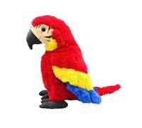 MZICXV Simulation PP Cotton Animal Macaw Plush Toy Soft And Cute 's Early Education Gift Home Furnishings