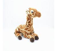 MZICXV Simulation PP Cotton Animal Sitting Giraffe Plush Toy Soft And Cute 's Early Education Gift Home Decoration