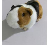 MZICXV Simulation PP Cotton Cute Little Guinea Pig Plush Doll Hamster Plush Toy 's Early Education Gift Home Decoration(Cavia porcellus)(Three Colors)