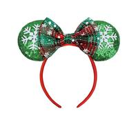 MZinge Women's Mouse Deer Bear Ear Bow Headband | Carnival Halloween Party Hair Accessory