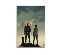 MZKSUERS Chaos Walking Movie Poster Poster Decorative Painting Canvas Wall Posters And Art Picture Print Modern Family Bedroom Decor Posters 16x24inch(40x60cm)