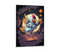 MZKSUERS Chicken Myth Art Poster Poster Decorative Painting Canvas Wall Posters And Art Picture Print Modern Family Bedroom Decor Posters 12x18inch(30x45cm)