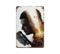 MZKSUERS Dying Light 2 Game PosterWall Decor Art Metal Tin Poster Modern Bar Decorations30x20cm