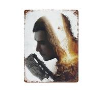 MZKSUERS Dying Light 2 Game PosterWall Decor Art Metal Tin Poster Modern Bar Decorations40x30cm
