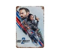MZKSUERS Evidence Bullet Movie PosterWall Decor Art Metal Tin Poster Modern Bar Decorations30x20cm
