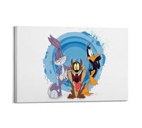 MZKSUERS Looney Tunes Show Animation TV Show Poster1 Poster Decorative Painting Canvas Wall Posters And Art Picture Print Modern Family Bedroom Decor Posters 16x24inch(40x60cm)