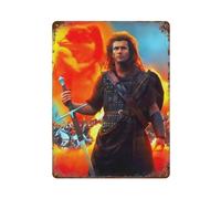 MZKSUERS Mel Gibson's A Better Tomorrow Movie PosterWall Decor Art Metal Tin Poster Modern Bar Decorations40x30cm