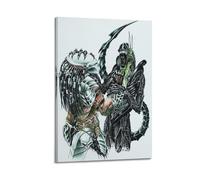 MZKSUERS Movie Poster Alien Vs. Predator Poster Decorative Painting Canvas Wall Posters And Art Picture Print Modern Family Bedroom Decor Posters 20x30inch(50x75cm)