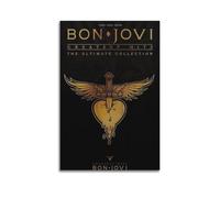 MZKSUERS Music Poster of Singer Bon Jovi Poster Decorative Painting Canvas Wall Posters And Art Picture Print Modern Family Bedroom Decor Posters 12x18inch(30x45cm)