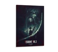 MZKSUERS Resident Evil Game Art Poster7 Poster Decorative Painting Canvas Wall Posters And Art Picture Print Modern Family Bedroom Decor Posters 12x18inch(30x45cm)