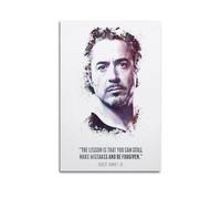MZKSUERS Robert Downey Jr. Actor Poster Poster Decorative Painting Canvas Wall Posters And Art Picture Print Modern Family Bedroom Decor Posters 24x36inch(60x90cm)