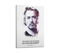MZKSUERS Robert Downey Jr. Actor Poster Poster Decorative Painting Canvas Wall Posters And Art Picture Print Modern Family Bedroom Decor Posters 12x18inch(30x45cm)