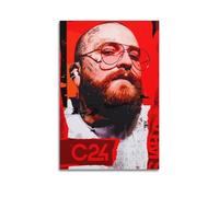 MZKSUERS Teddy Swims Singer Poster Poster Decorative Painting Canvas Wall Posters And Art Picture Print Modern Family Bedroom Decor Posters 20x30inch(50x75cm)