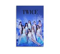 MZKSUERS TWICE K-Pop Group Photo Poster Poster Decorative Painting Canvas Wall Posters And Art Picture Print Modern Family Bedroom Decor Posters 08x12inch(20x30cm)