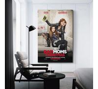 MZMCXNFW Christmas Poster from The Movie Bad Moms Poster Decorative Painting Canvas Wall Posters And Art Picture Print Modern Family Bedroom Decor Posters 12x18inch(30x45cm)