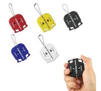 MZOYOURO Golf Stroke Counter,5pcs Mini Golf Shot Clicker Counter Player Stroke Counter Clicker with Keychain Portable Shot Stroke Counter Clicker Accessories for Outdoor Sport Games Scorekeep