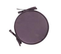 MZPOZB Balcony Chair Cushion 3pc 30/36.5cm Solid Color Round Garden Chair Pads Removable Tie-on Seat Cushion For Outdoor Bistro Stool Patio Home Dining(Dark coffee,30cm)