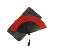 MZPOZB Folding Fan Chinese Style Classical Carving Craft Fans Portable Summer Female Dance Hand Held Home Decor(Color-14)