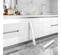 MZPOZB Kitchen Oil Proof Sticker Kitchen Cabinet Pearlescent White Marble Contact Paper Vinyl Self Adhesive Waterproof Wallpaper Peel and Stick Decor Stickers(Color-08,80cmx500cm)