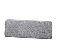 MZPOZB Replacement Mop Cloth Replace Mop Head Microfiber Replacement Head Floor Cleaning Cloth Pads Flat Squeeze Hand Free Wringing Tools For Home, Kitchen(35X12cm Unilateral,2pcs)