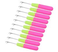 MZRAN 1/5/10 Pcs Practical Crochet Hook For Hair Latches Hook Hair Needle Needle Dreadlock Accessories