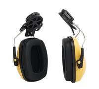 MZRAN 1 Pair Construction Helmets Ear Muff Protectors Noise Cancelling Ergonomic Design Soft Padding Industrial Applications Shipyard Equipment Ear Protectors