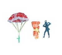 MZRAN 10 Pieces Gadgets Throwing Parachute Outdoor Airborne Troops Figures Outside Flying Toy For Kids Toy For Kids