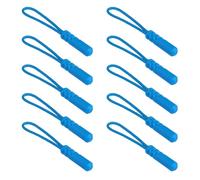 MZRAN 10pack Portables Zippers Pull Cord Colorful Detachable Sliders Cord Travel Essential Backpacks Pulls