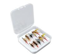 MZRAN 10pcs Artificial Baits Systems Optimized For Fast Strategy Changes In Sport Fishing Fly Fishing Lures Water Resistant Artificial Baits