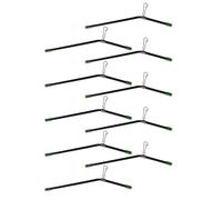 MZRAN 5pcs/10Pcs Anti Entanglement Tube Balance Connector Sea Fishing Accessories With Buckles Swivels Tackle Equipment Anti Entanglement Fishing Accessories