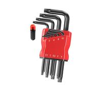 MZRAN 9Piece/Set Torxs Star Wrench Hexagonal Steel Hexagonal Head Spanner Professional Repair Tool for Mechanics and Projects Allens Wrench Set Professional Mechanics Tool