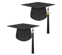 MZRAN Academic Achievement Hat Adjustable Graduation Ceremony Hat With Tassels For Adults And Students