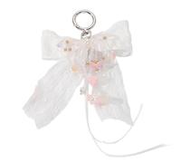 MZRAN Aesthetic Keychain Charms Bows Keychain For Women Bag Purse Handbags Backpacks Accessories Valentines Day Gifts Aesthetic Bag