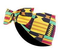 MZRAN African Pattern Hairbands Criss for Cross Twisted Headband Printed for Head Wrap Wide Turban Headband Fashion Hair Acces