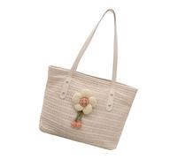 MZRAN All-matching Handbag For Women Straw Shoulder Bag Large Capacity Armpit Bag Female Vacation Stylish Beach Women Straw Armpit Beach Large Capacity Shoulder Trendy Vacation
