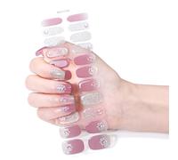 MZRAN Butterfly Gels Nails Stickers Nails Polish Strips Gels Nails Wraps Waterproof Gels Nails Strips Manicures Stickers